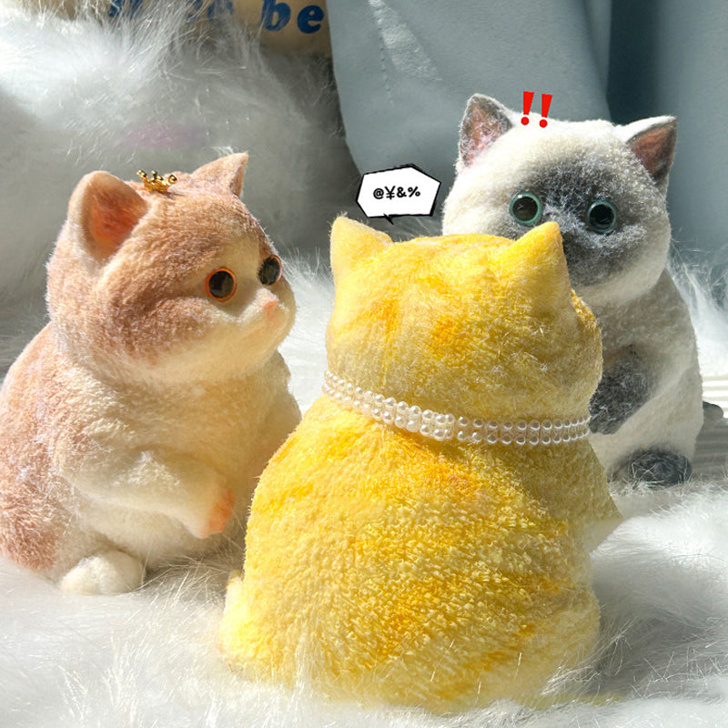 Cute, Soft Squishies tToy In The Shape Of A Cat To Relieve Stress