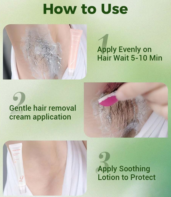 ⚡BUY 2 GET 1 FREE💛💛Hair Removal Cream Kit for Women