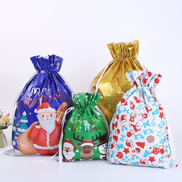 🎅Christmas Sales 50% OFF🎄Drawstring Christmas Gift Bags (Biodegradable)