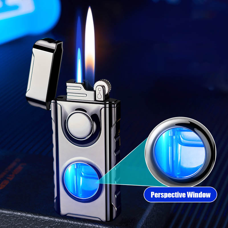 New fashionable double-flame lighter