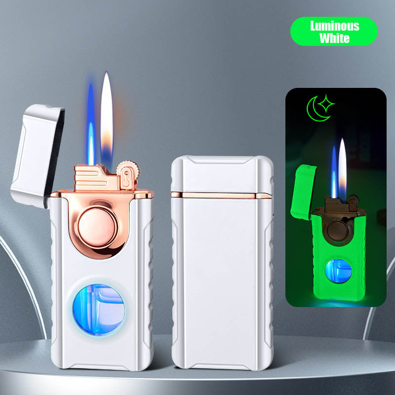 New fashionable double-flame lighter