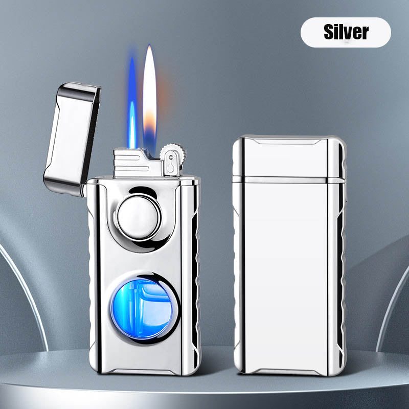 New fashionable double-flame lighter