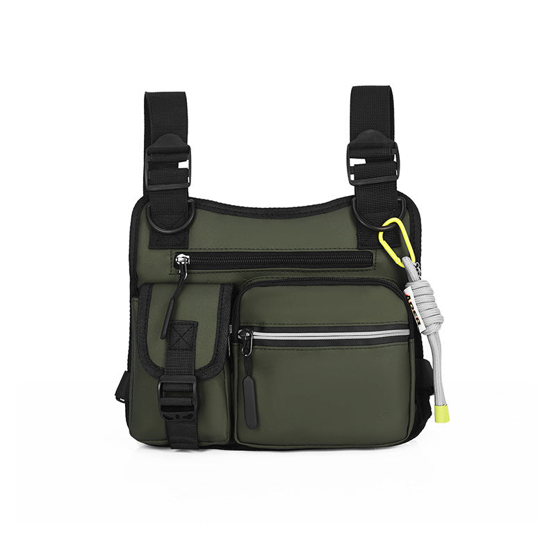 Multi-Pocket Waterproof Vest Style Chest Bag