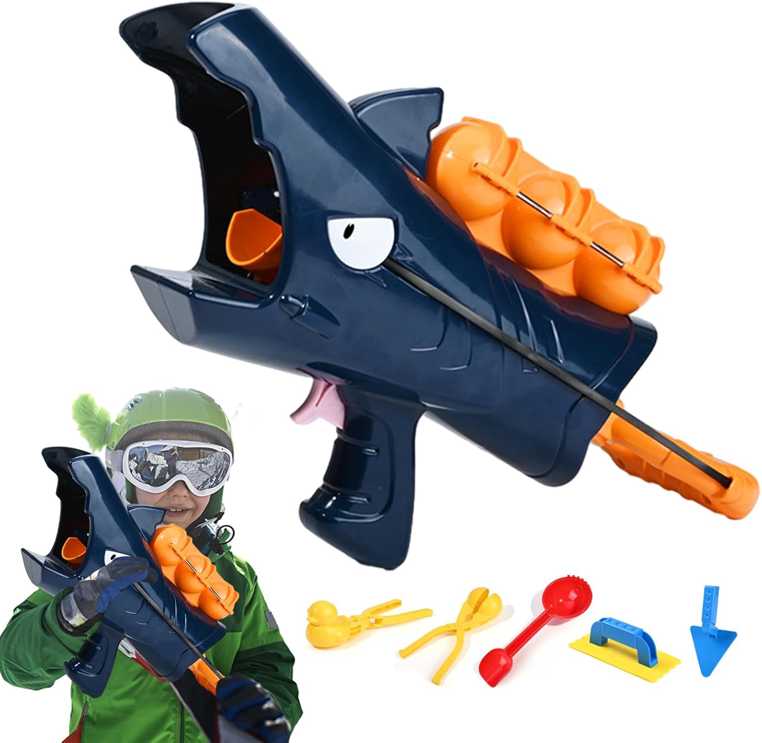 🔥49% OFF🎁2025 Shark Snowball Launcher