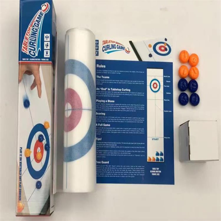 🎅Xmas Hot Sales  🔥 New Tabletop Family Curling Game