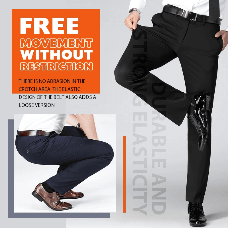 💥Classic Men's Trousers with Good Elasticity