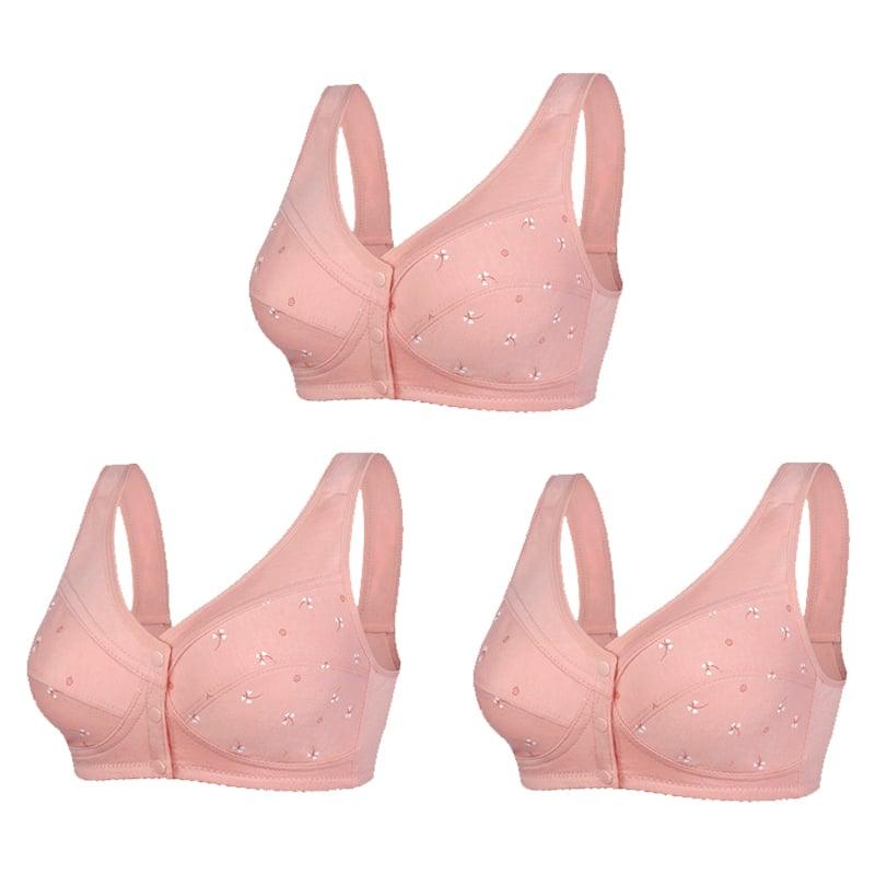 🔥Last day to buy 1 get 2 free🔥Design for Senior bra in cotton with front closure