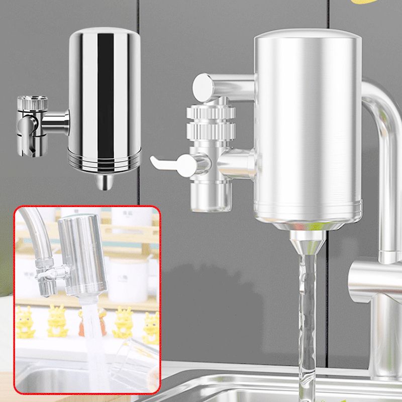 🔥HOT SALE 50% OFF🔥Installation-free Stainless Steel Household Faucet Water Purifier