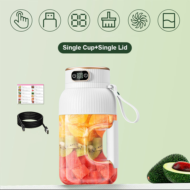 🔥Summer Hot Sale ❄️Multifunctional Portable Juicer Cup With Digital Display