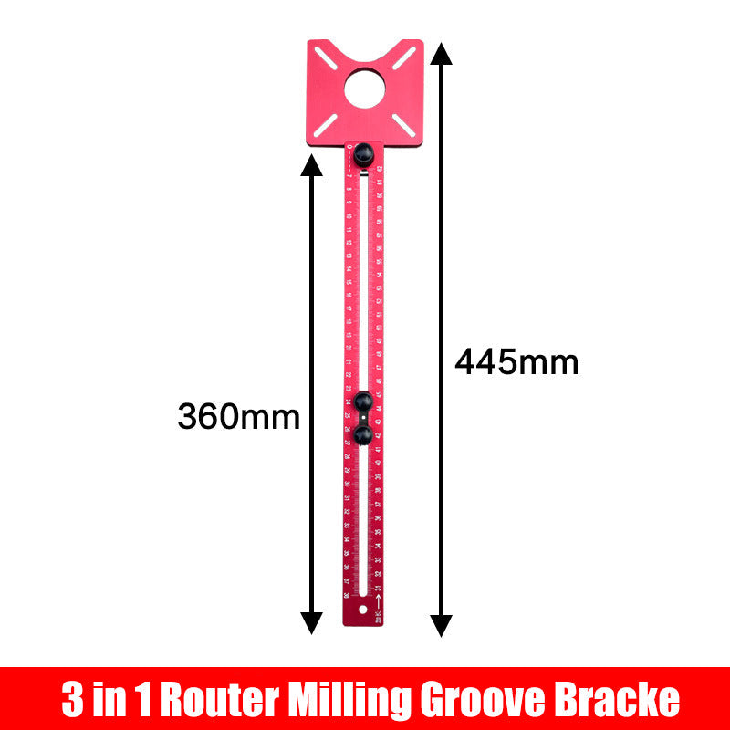 3 in 1 Router Milling Groove Bracke