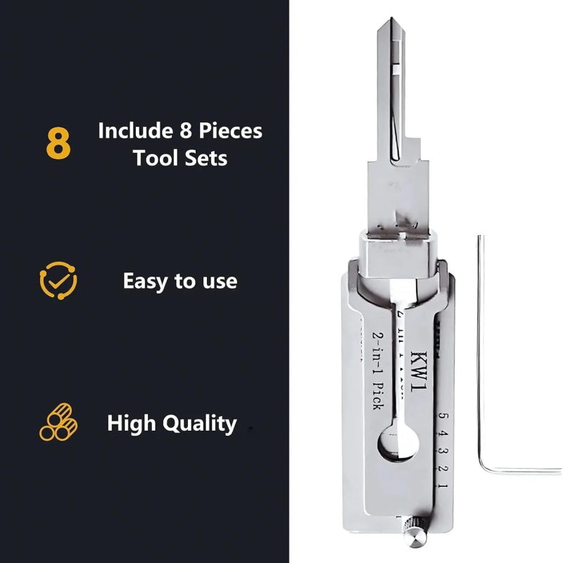 Universal key lock decoder