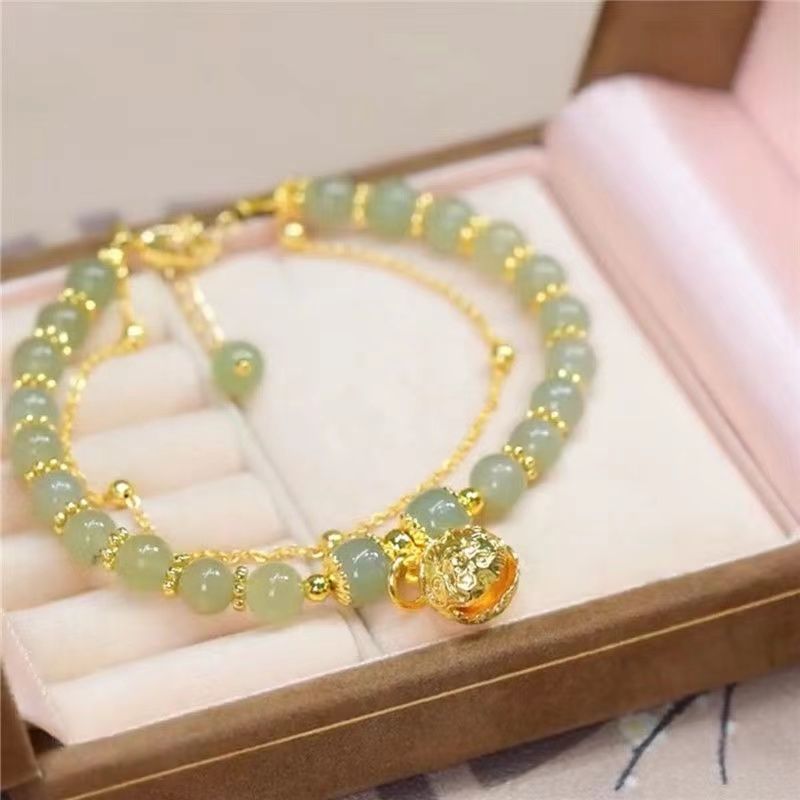 🎅🎁Ideal Gift - Elegant Faux Jade Bracelet