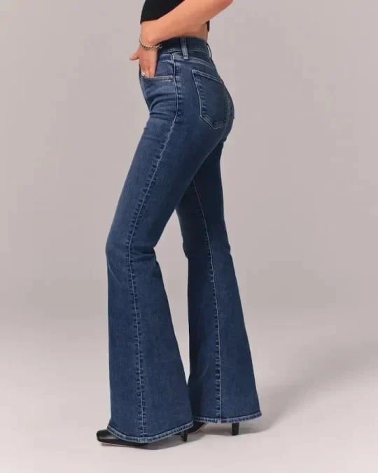 💥Hot Sale 49% OFF🔥Ultra high-cut stretch flare Jean