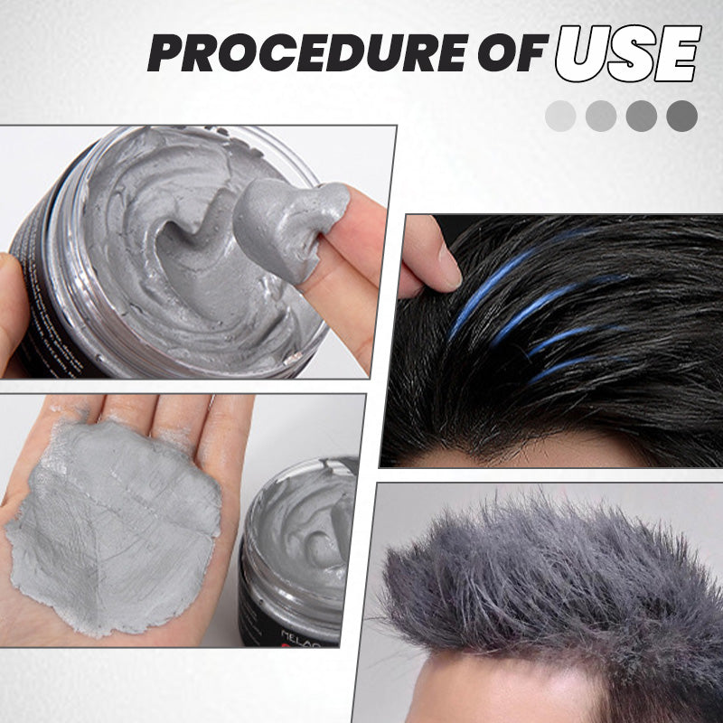 Natural Instant Washable Hair Coloring Wax