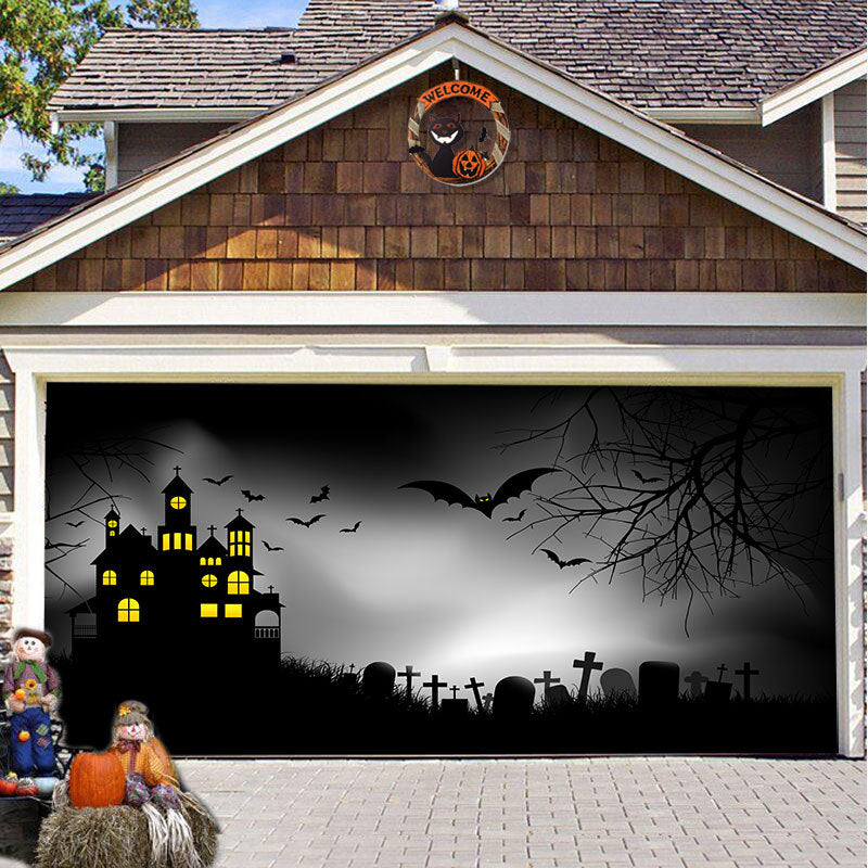 (🎃Early Halloween Sale 49% OFF🎃) - Halloween 2024 Garage Door Decoration