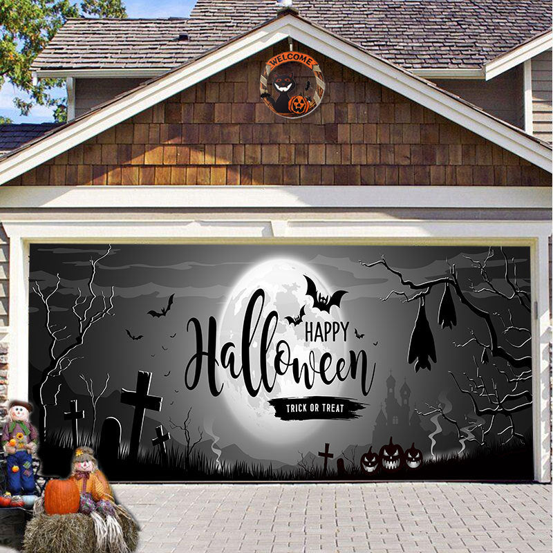 (🎃Early Halloween Sale 49% OFF🎃) - Halloween 2024 Garage Door Decoration