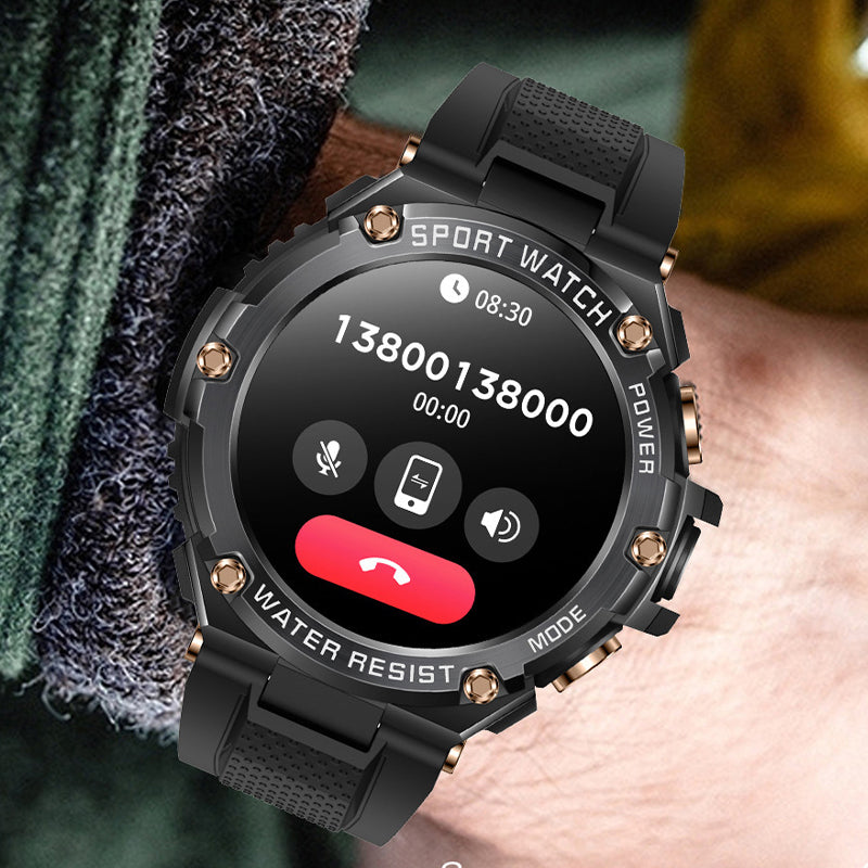 Waterproof Smart Sports Watch with Bluetooth Call