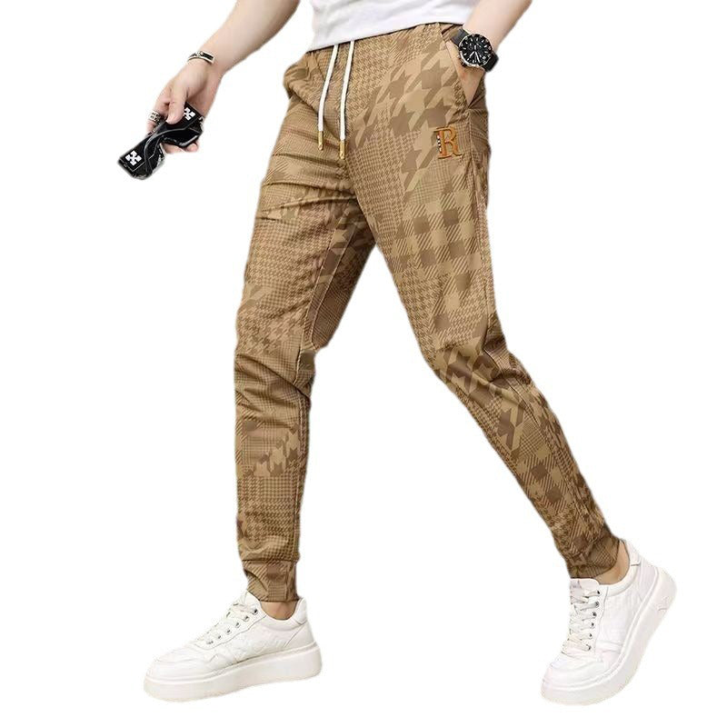 🍂Fall Specials🍂Men’s Slim Fit Printed Jogger Pants with Drawstring