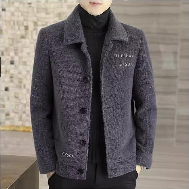 🎊Christmas sale - 50% Off🎊Men's Classic Warm Up Button Jacket