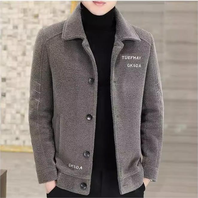 🎊Christmas sale - 50% Off🎊Men's Classic Warm Up Button Jacket