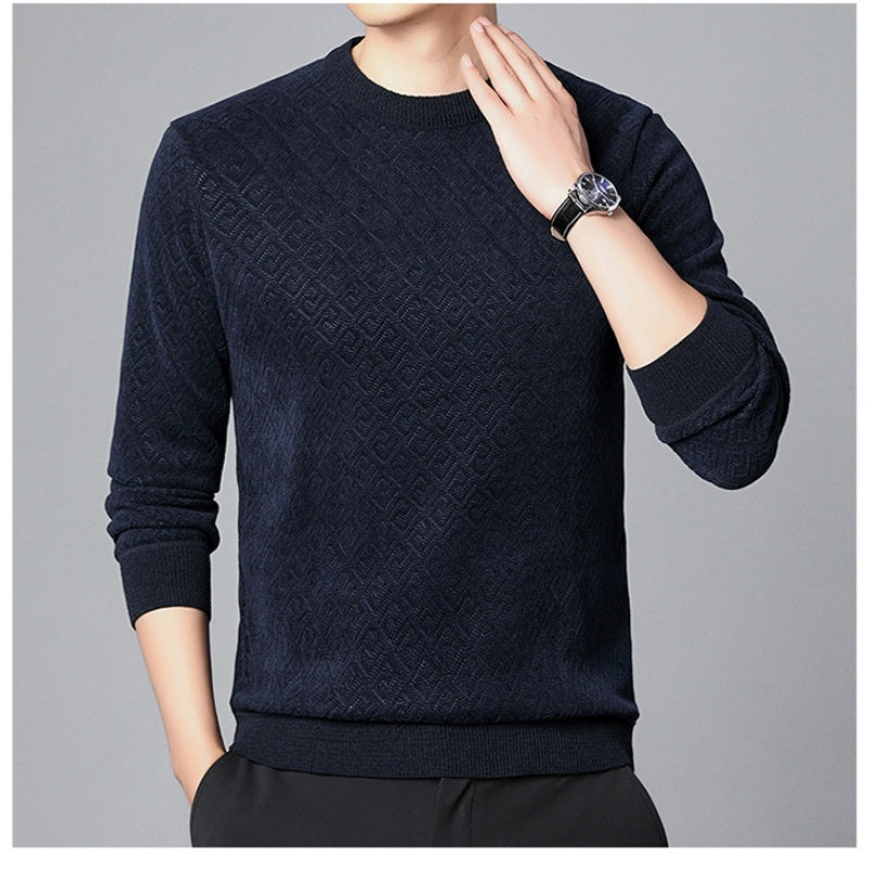 👔New Thickened Men's Crew Neck Sweater For This Winter~