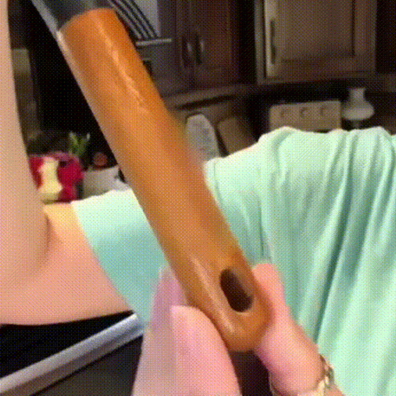 Silicone Salad Spatula with Wood Handle