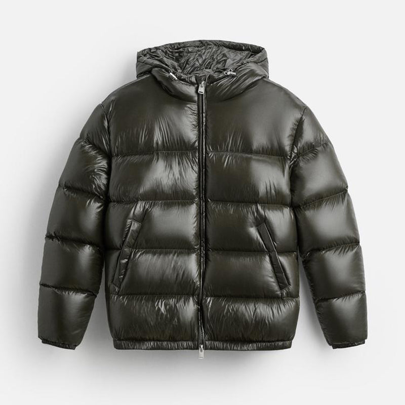 Men's Lightweight Hooded Quilted Puffer Jacket