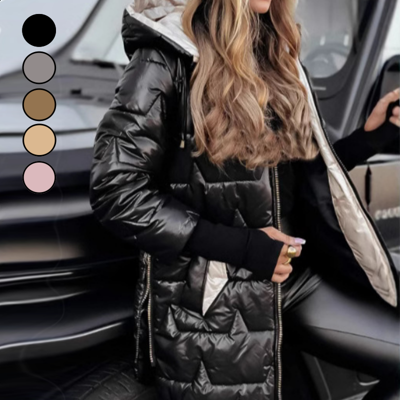 ❄️Step into Winter Discount Sale❄️Women's Winter Warm Hooded Mid-Length Coats