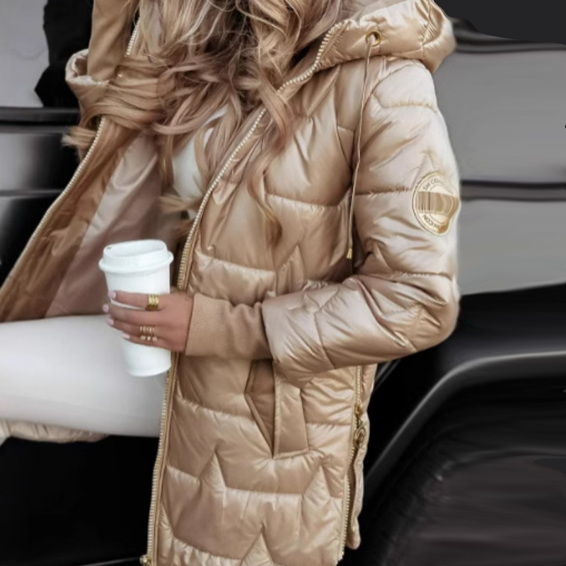 ❄️Step into Winter Discount Sale❄️Women's Winter Warm Hooded Mid-Length Coats