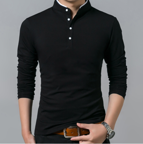 Men's Premium Cotton Trendy Long Sleeve T-Shirt