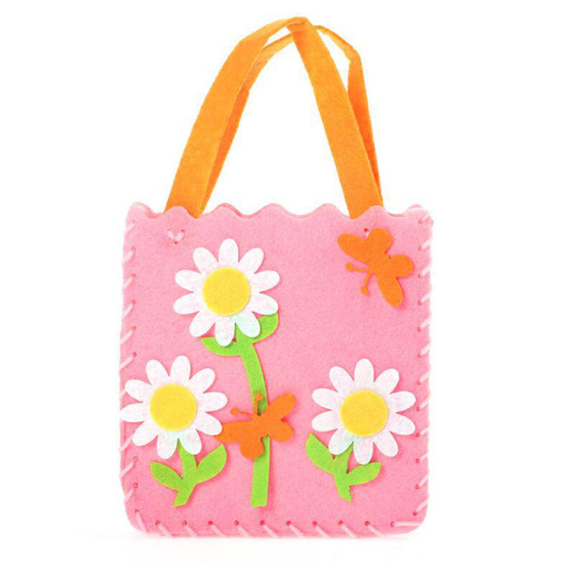 Kids' Sew & Stick DIY Felt Craft Bag