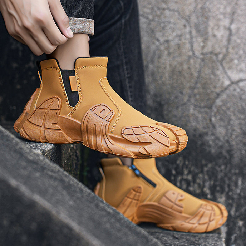 🥳Trendy New Products🥰Men's Rugged High-Top Utility Fashion Shoes