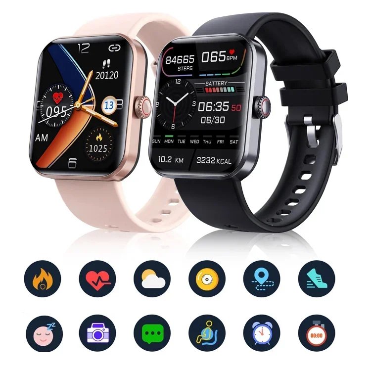 [All day monitoring of heart rate and blood pressure] Bluetooth fashion watch