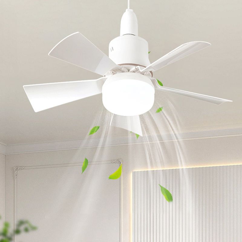 2-in-1 Portable Ceiling Fan & Light With Remote Control