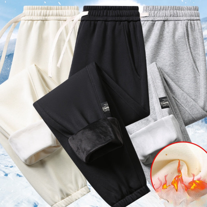 Men's Casual Thickened Warm Lined Sweatpants