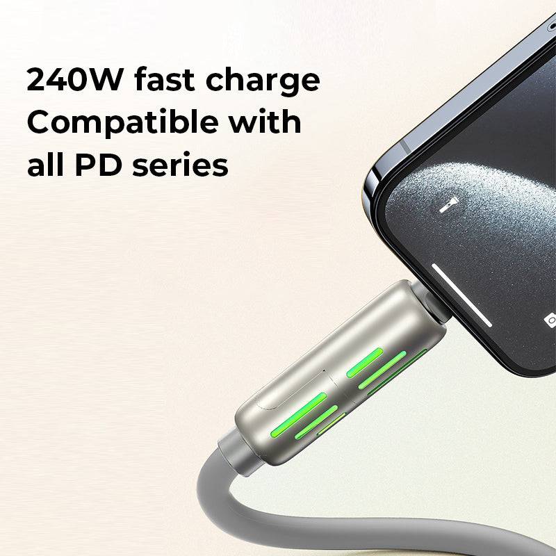 🔥4-in-1 USB Charging Cable mFish fast charging MAX 240W ⚡