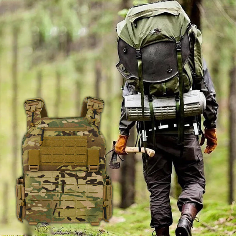 Outdoor Camouflage Quick Release Tactical Vest