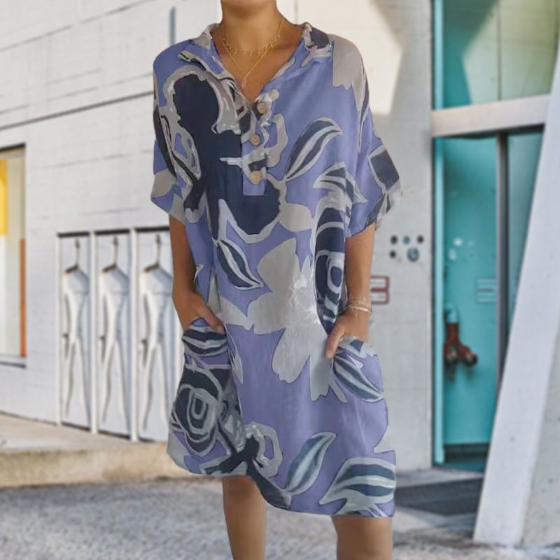 Women’s Casual Elegant Printed Dress