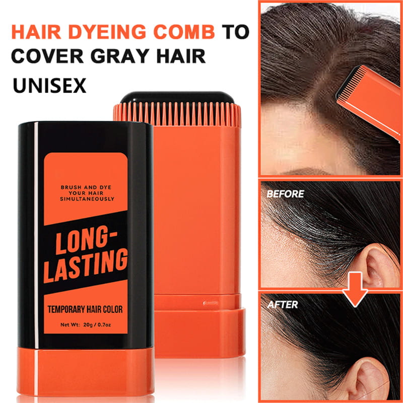 Temporary Hair Dying Stick - Covering Gray Hair Beard