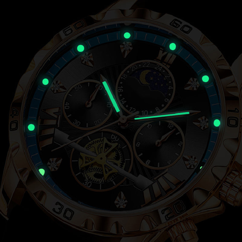 💥Men's Fashion Exquisite Waterproof Luminous Quartz Watch⌚