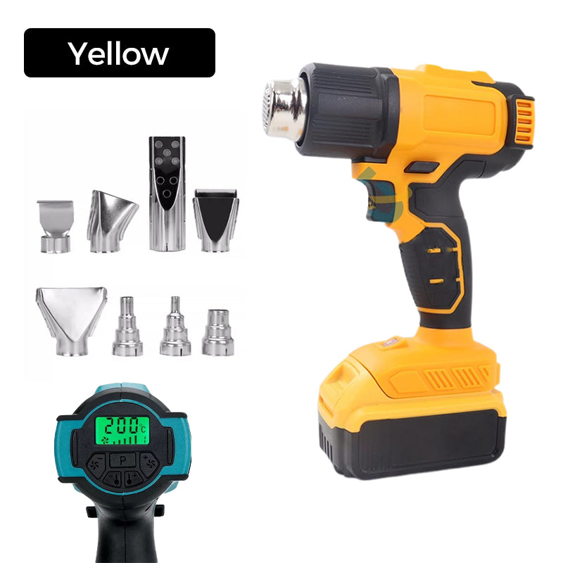 Cordless Rechargeable Adjustable Heat Gun